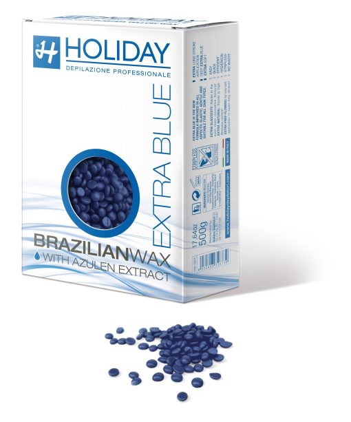 Cera Brasiliana elastica EXTRA BLUE 500gr in gocce