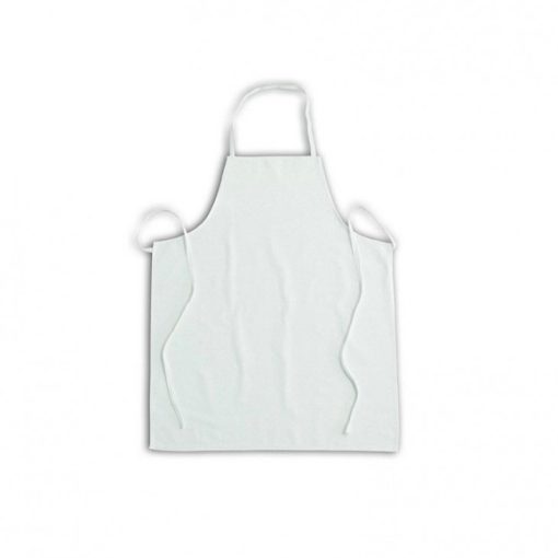 Grembiule monouso in polietilene bianco - 100pz