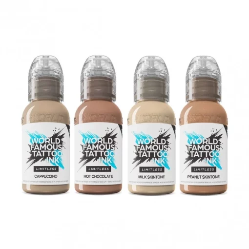 World Famous Limitless Set Skin Tone Santucci - 4x 30 ml