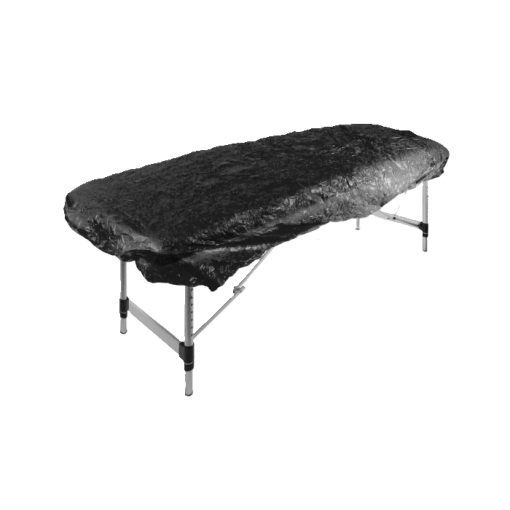 COPRILETTINO IN PVC NERO CON ELASTICO CF 10 PEZZI - immagine 2