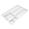 VASSOI MONOUSO IN PVC DI COLORE BIANCO 50PEZZI