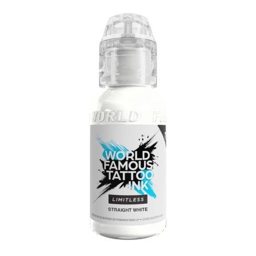 WORD FAMOUS LIMITLESS TATTOO INK - STRAIGHT WHITE 30ML