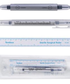 PENNA CHIRURGICA STERILE DOPPIA PUNTA CON RIGHELLO