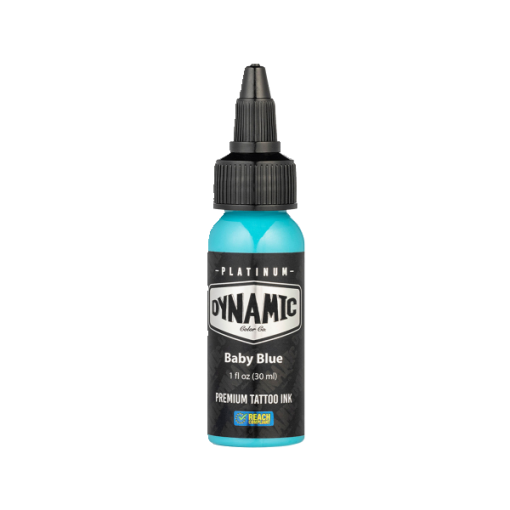 DYNAMIC PLATINUM TATTOO INK - BABY BLUE 30ML