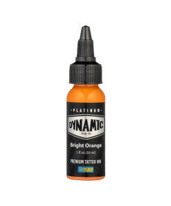 DYNAMIC PLATINUM TATTOO INK - BRIGHT ORANGE 30ML