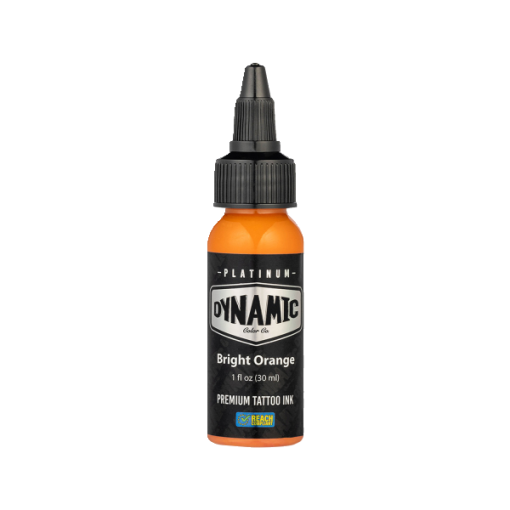 DYNAMIC PLATINUM TATTOO INK - BRIGHT ORANGE 30ML