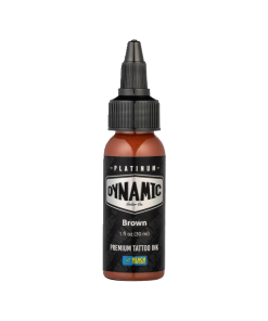 DYNAMIC PLATINUM TATTOO INK - BROWN 30ML
