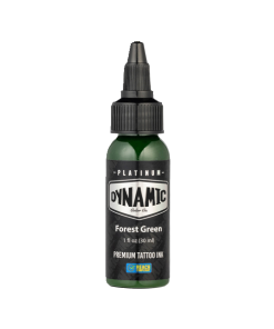 DYNAMIC PLATINUM TATTOO INK - FOREST GREEN 30ML