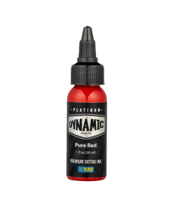 DYNAMIC PLATINUM TATTOO INK - PURE RED 30ML
