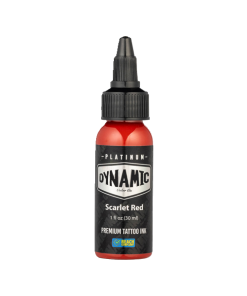 DYNAMIC PLATINUM TATTOO INK - SCARLET RED 30ML