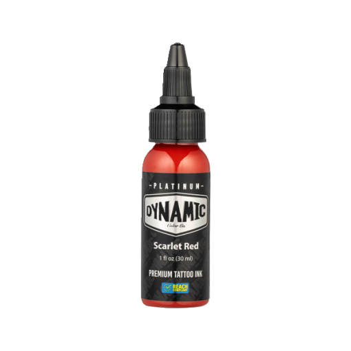 DYNAMIC PLATINUM TATTOO INK - SCARLET RED 30ML