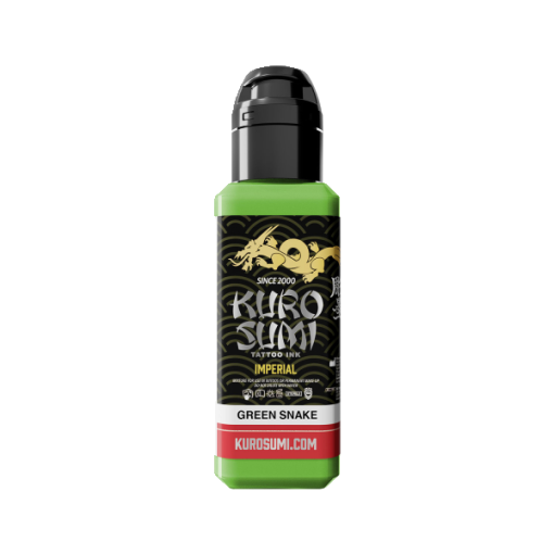 KURO SUMI IMPERIAL TATTOO INK - GREEN SNAKE 22ML
