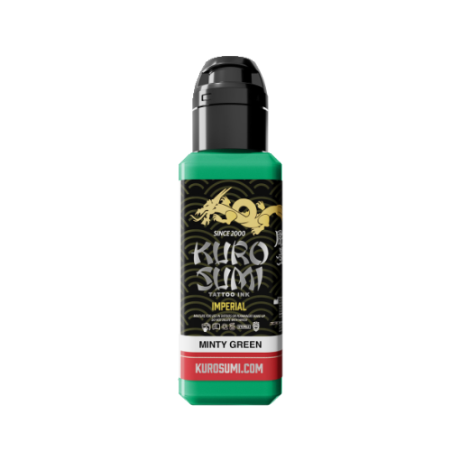 KURO SUMI IMPERIAL TATTOO INK - MINTY GREEN 22ML