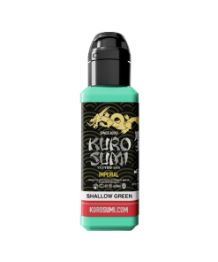 KURO SUMI IMPERIAL TATTOO INK - SHALLOW GREEN 22ML