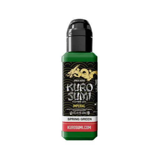 KURO SUMI IMPERIAL TATTOO INK -SPRING GREEN 22ML