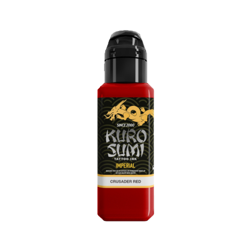 KURO SUMI IMPERIAL TATTOO INK - CRUSADER RED 22ML