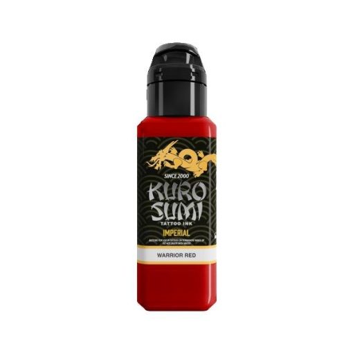 KURO SUMI IMPERIAL TATTOO INK - WARRIOR RED 22ML