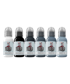 WORLD FAMOUS LIMITLESS TATTOO INK - A.D. PANCHO PASTEL SET V2 - 6 X 30ML
