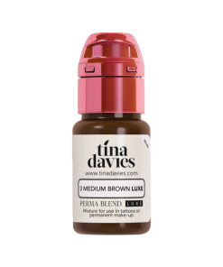 PERMA BLEND LUXE PMU - TINA DAVIES MEDIUM BROWN 15ML