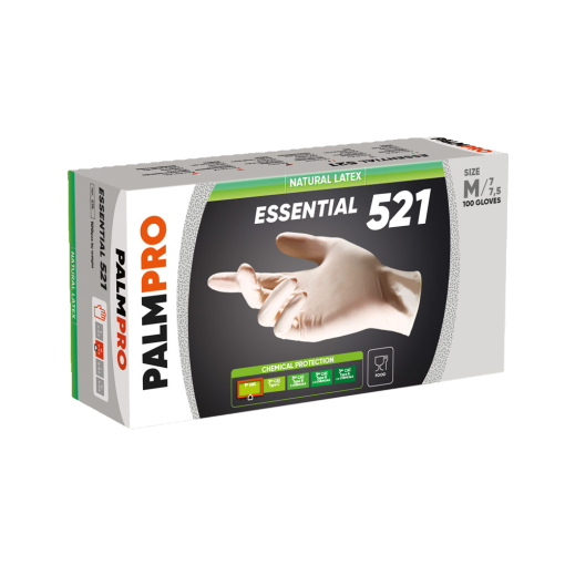 GUANTI IN LATTICE TALCATI PALMPRO 521 100PZ