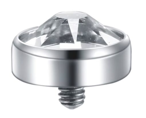 GIOIELLO PER DERMAL IN TITANIO 1,2MM - 16G