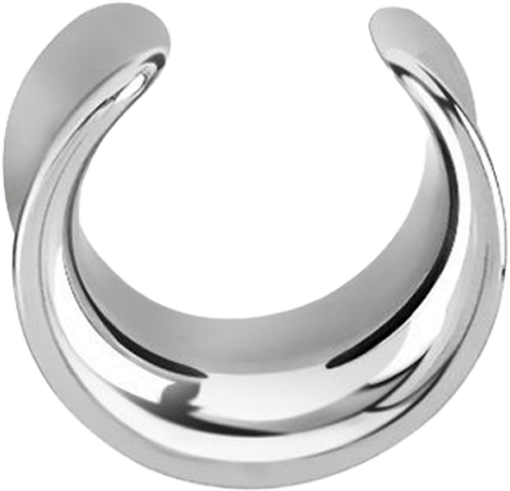EAR CUFF IN ACCIAIO CHGIRURGICO 14MM