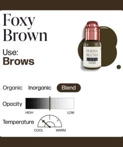 Alternative view of PERMA BLEND LUXE PMU - FOXY BROWN 15ML