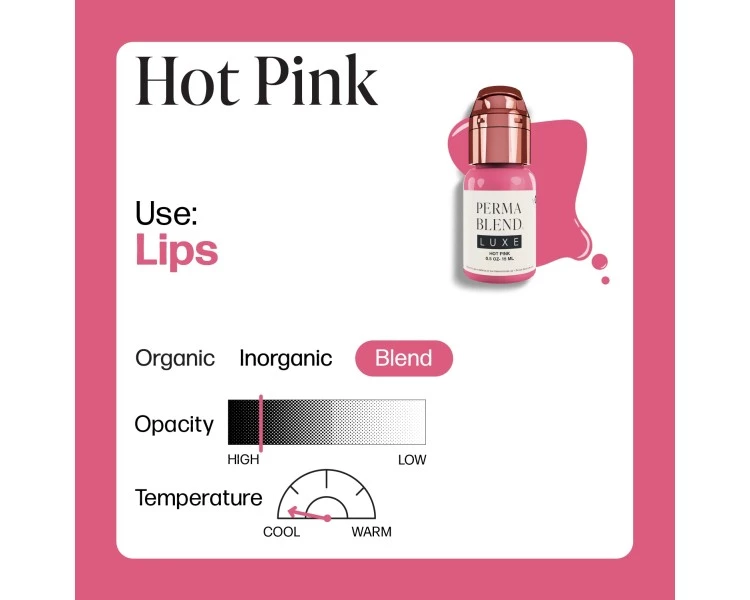 PERMA BLEND LUXE PMU - HOT PINK 15ML - immagine 2