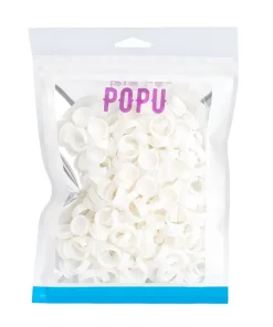 RING REGOLABILI A DUE ZONE IN PLASTICA 14MM CF. 100 PEZZI