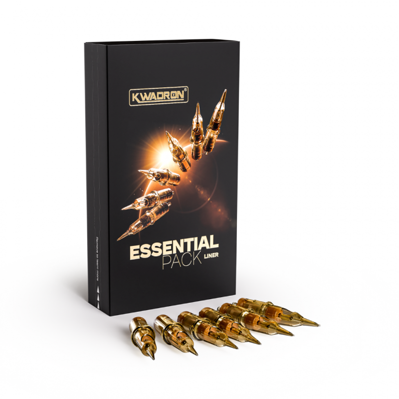 CARTUCCE KWADRON ESSENTIAL PACK - ROUND LINER 18PZ