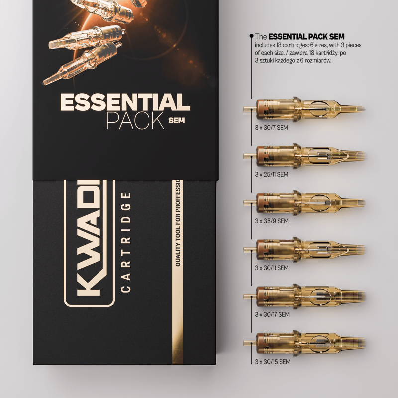 CARTUCCE KWADRON ESSENTIAL PACK - SOFT MAGNUM 18PZ - immagine 2