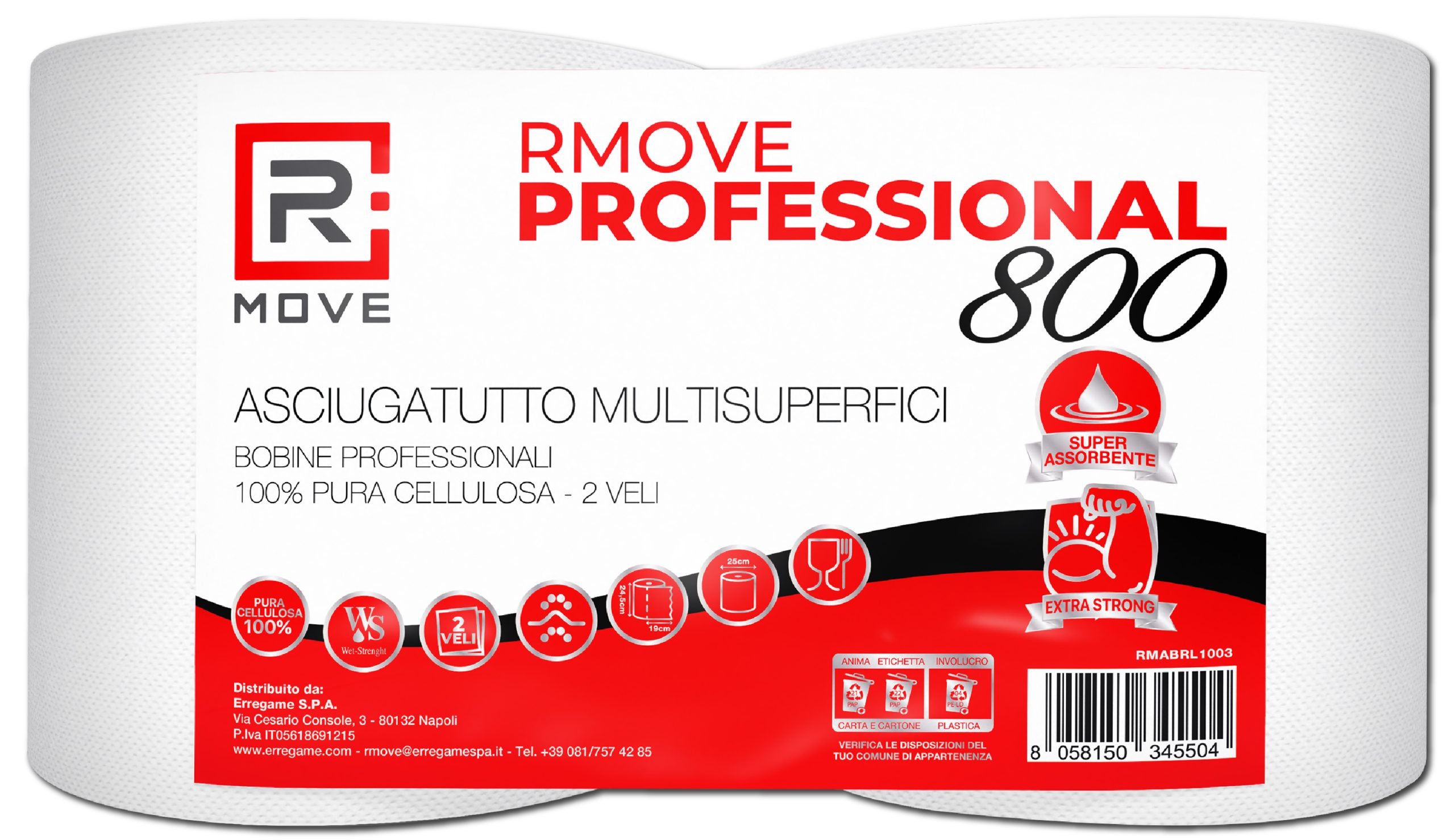 BOBINE IN ROTOLO RMOVE 2 VELI