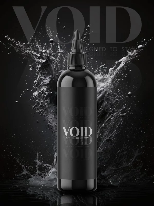 VOID TATTOO INK - BLACK 200 ML - immagine 2