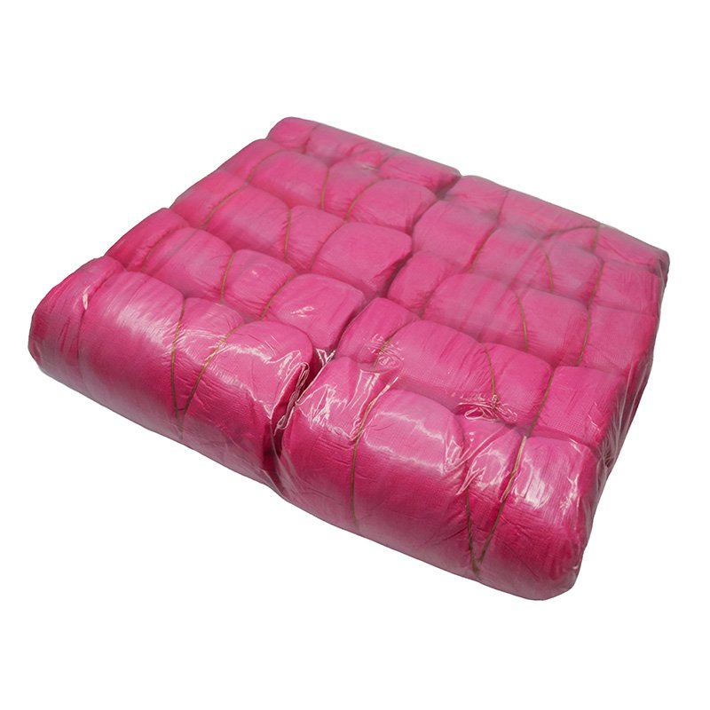 COPRILETTINO IN PVC ROSA CON ELASTICO CF 10 PEZZI